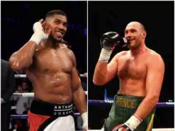 Tyson Fury Labels Anthony Joshua "A Disgrace" For Deciding Not To Fight Wilder